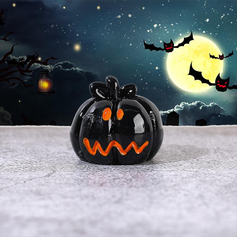 Micro Landscape Halloween DIY Ornaments Accessories Tree Ghost Pumpkin Tree Decorative Resin Accessories