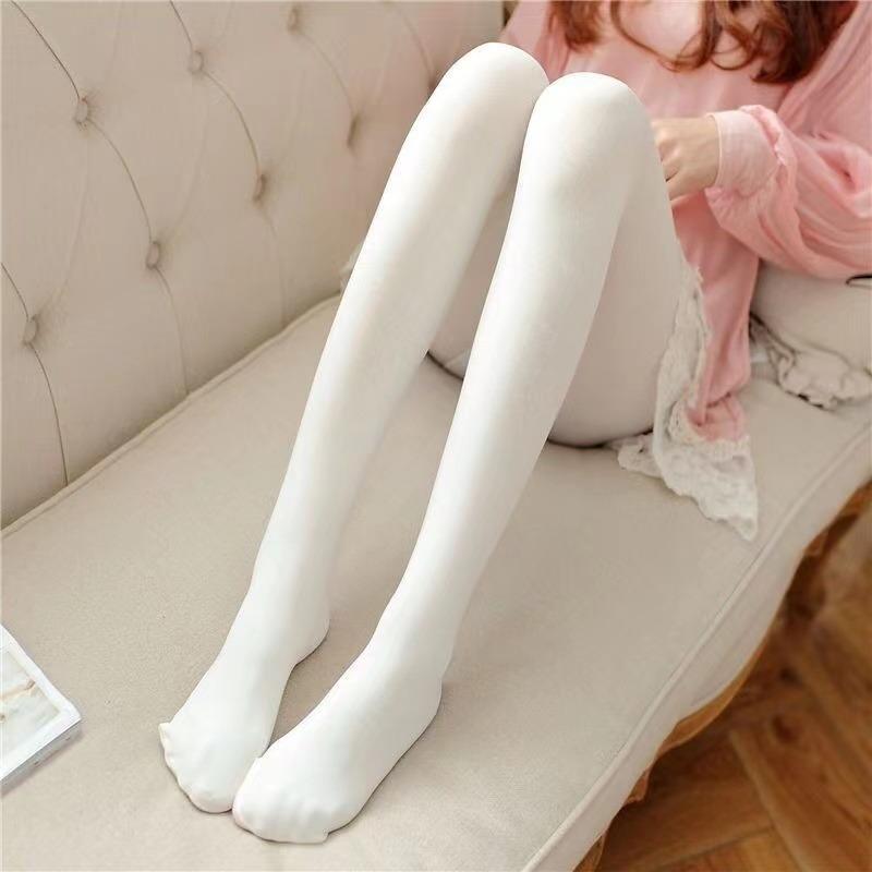 

Женские Лолита Белые Японские Сладкие Колготки Кавайные Колготки Для Девочек Нейлоновые Чулки Балет Танец Модные Колготки One Size белый