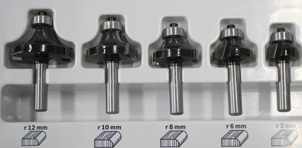 Milling Cutter Set 30 Pcs. 8mm Handle