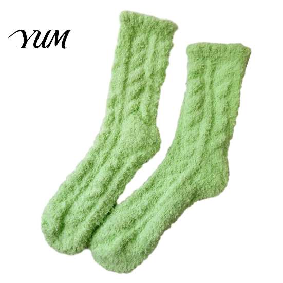 Breathable Plush Winter Socks Thickened for Women, Thermal Sleep Socks, Coral Fleece Warm Lounge Women Soft House Floor Autumn Cold Weather