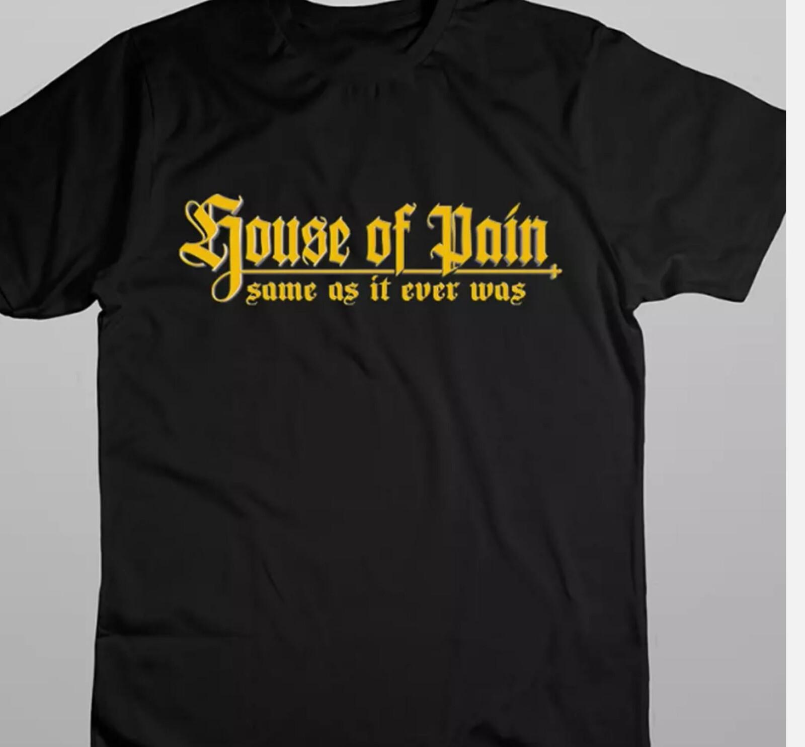 House of Pain band same as it ever was black T-shirt All sizes S-5Xl Bella jerse S