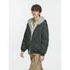 Dream Made American-Style Winter Fleece-Lined Thickened Jacket for Men, Short Cotton Coat, Men's Winter Cotton Clothing