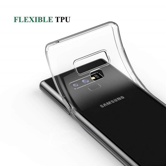 Case - Phonillico® - Galaxy Note 9 - Transparent TPU Gel - Flexible - Ultra Thin