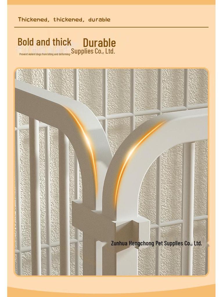 Pet Indoor Dog Fence: Adjustable Barrier & Enclosure for Large, Medium, Small Dogs - Ideal for Potty Training & Dog House Use.