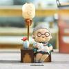 Resin Elderly Couple Statue: Anniversary & Birthday Gift for Home Decor