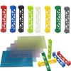 Compatible 95347 Pillars Bricks Lattice Tower 2X2X10 Support Baseplate Bridge Girder Bracket Building Block Part Column Toys