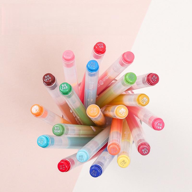 6pcs Acrylic Paint Markers Gel Ink Vintage Marker Liner 1.0mm Fine Tip DIY Craft Painting Drawing Stationery Gift