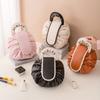 Trendy Large Capacity Waterproof Travel Makeup Bag Drawstring Foldable Bag Wash