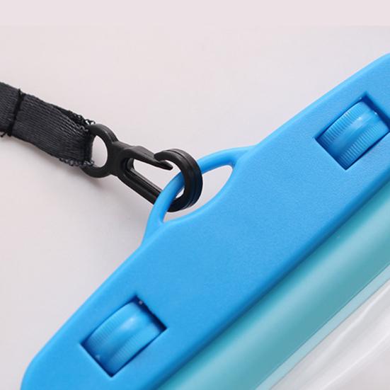 Klare Wasserdichte Trockenhülle Unterwasser-Touch-Beutel Handybildschirm Handyhülle zum Schwimmen