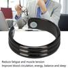 Men Women Adjustable Magnetic Ring Black Metal Stylish Fatigue Joint Soreness Relief Ring Jewlery Accessory