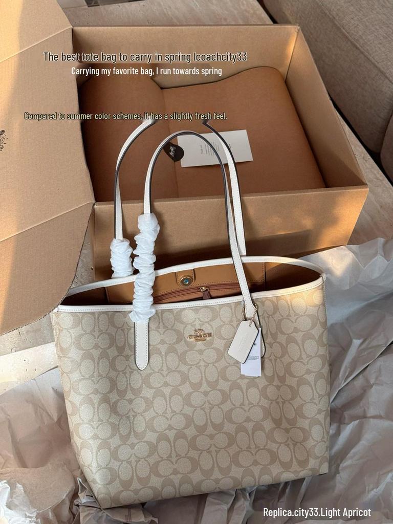 City33 Dámska vysoko kvalitná veľká shopper taška - Kvetinový dizajn