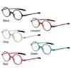 Women Men Round Frame PC Presbyopic Eyeglasses Reading Glasses Far Sight Eyewear Ultralight