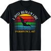 Vintage Pterodactyl Liebhaber Ich mag Pterodactyls einfach wirklich Ok T-Shirt