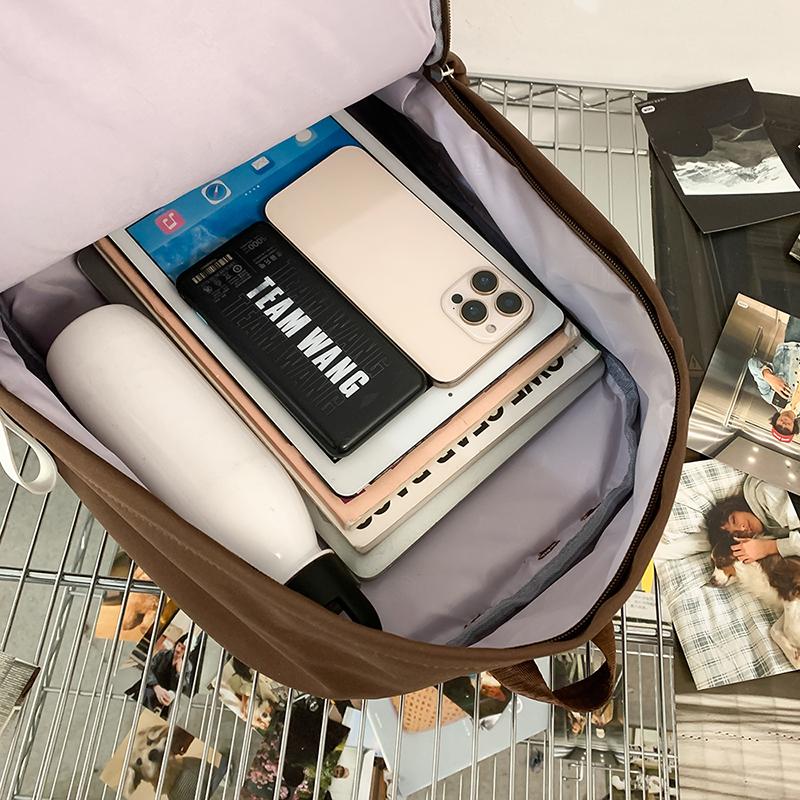 Studenten-Schulranzen Damen Rucksack mit großem Fassungsvermögen Herren Wasserdichter Rucksack