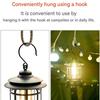 Hanging Rechargeable LED Camping Lantern, (Black)