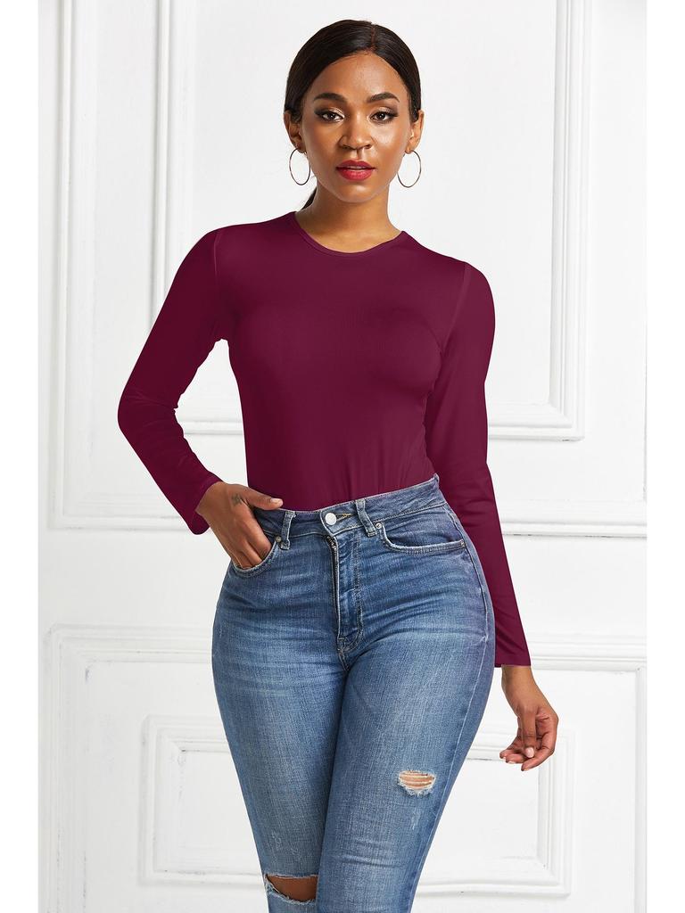 13-Color European Sexy Long Sleeve Jumpsuit Dress - Autumn Collection