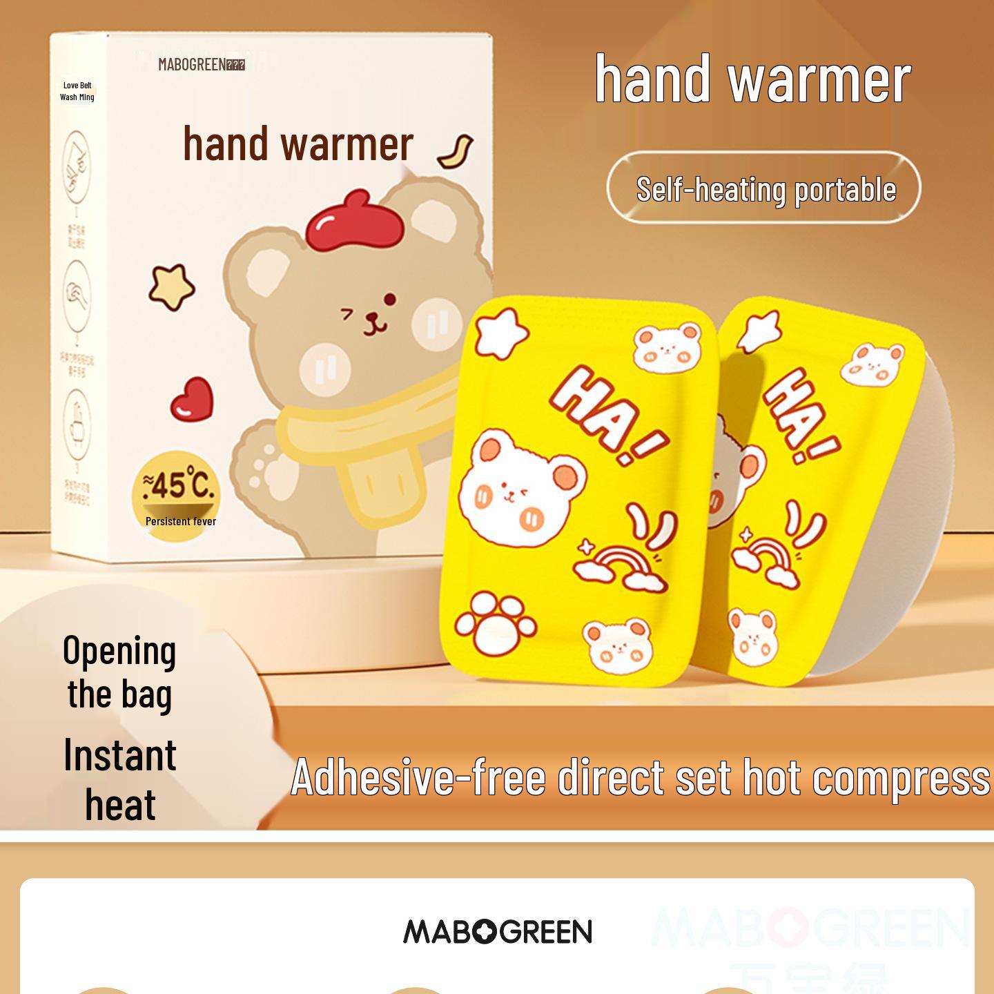 

Self-Heating Hand Warmer Gloves for Children 10 pieces, 6 hours heating