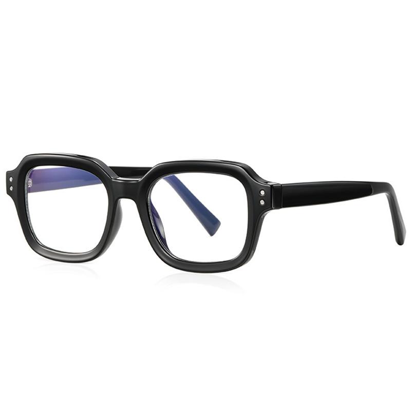 Square  Retro British Style Optical Frame European Fashion Eyeglass Frame 0 -1.0 -1.5 -2.0 -2.5 To -6.0