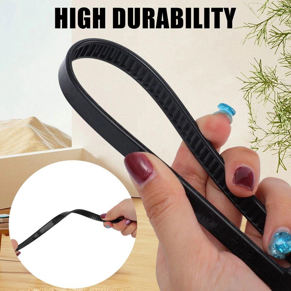 Self-Locking Nylon Cable Tie 12MMx700MM Double Buckle Cable Ties New Black White Home Rope