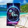 76ers Basketball Team Quick-Dry Microfiber Beach Towel Super Soft & Absorbent for Bath, Beach, Travel  Bath Time Accessory, Fan Gifts