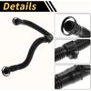 1 Pcs Air Intake Hose Compatible for VW Golf V 2.0 GTI 1K1 2004-2009, Air Filter Intake Hose Black No.06F103235