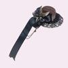 PunkStyle Top Hat with Gear Rose Party Fedoras Hat Hair Clip Carnivals Headpieces