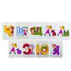 Baby Montessori Learning 33 Russian Girl Letter/Alphabet Cards Cartoon Flashcards Kindergarten Kids Educational Card for Childre