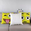 Pillow Case luxurious home office, sofa decorative Multi sized car seat cushions, pillowcases Emoji Personalized