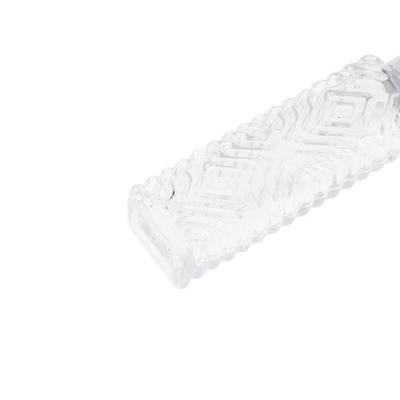 Flacon de parfum 12 ml en verre vaporisateur en aluminium tête de pulvérisateur de brume distributeur de parfum flacon presse bouteille vide voyage