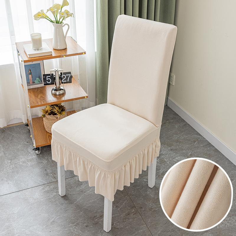 New Suede Thickened Chair Cover Universal Dining Chair Cover Stool Cover Home Dining Table Seat Cover
