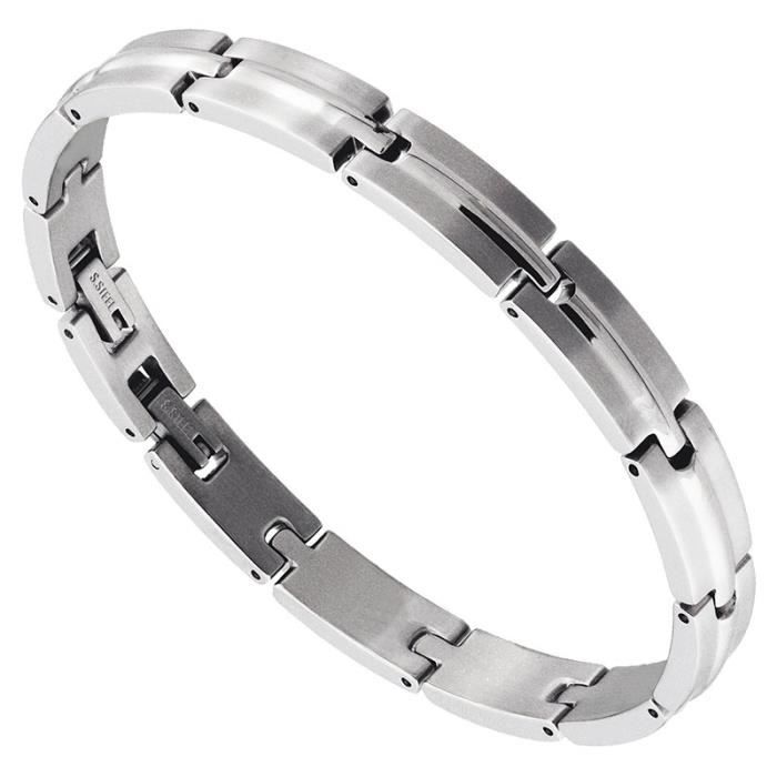 Bracelet - Lotus - LS1590-2/1 - Acier inoxydable - Argenté - 21.5 cm de longueur
