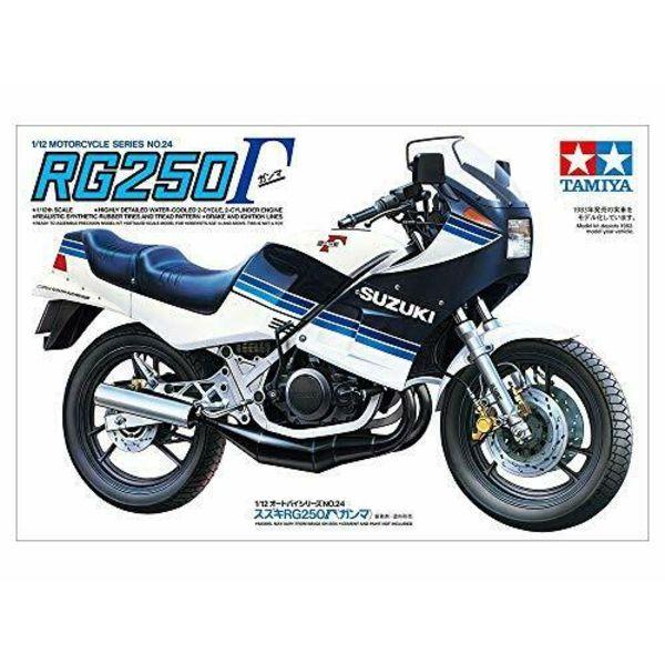 Tamiya 1/12 Motorcycle series No.24 Suzuki RG250 Gamma Plastic Model Kit NEW