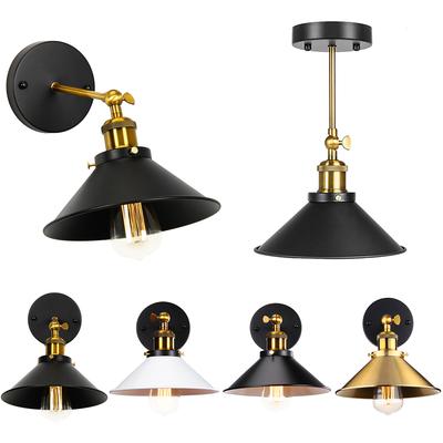 Vintage Wandleuchter Verstellbare Messing Deckenleuchte E27 Industrielle Wandlampe für Loft Restaurant Bar Hotel Cafe Schlafzimmer