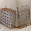 Foldable Shoe Rack Multilayer Shoe Rack Organizer Vertical Space Saving Shoes Storage Organization Living Room Furniture Shelf