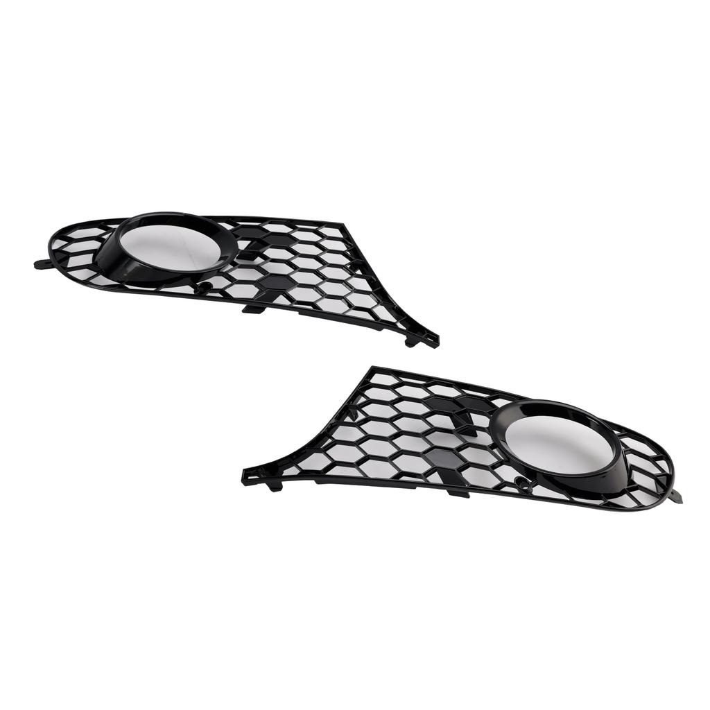 2PCS Fog Light Cover Grille Grill 5K0853665 Fit for VW MK6 Golf Jetta 2009-2013
