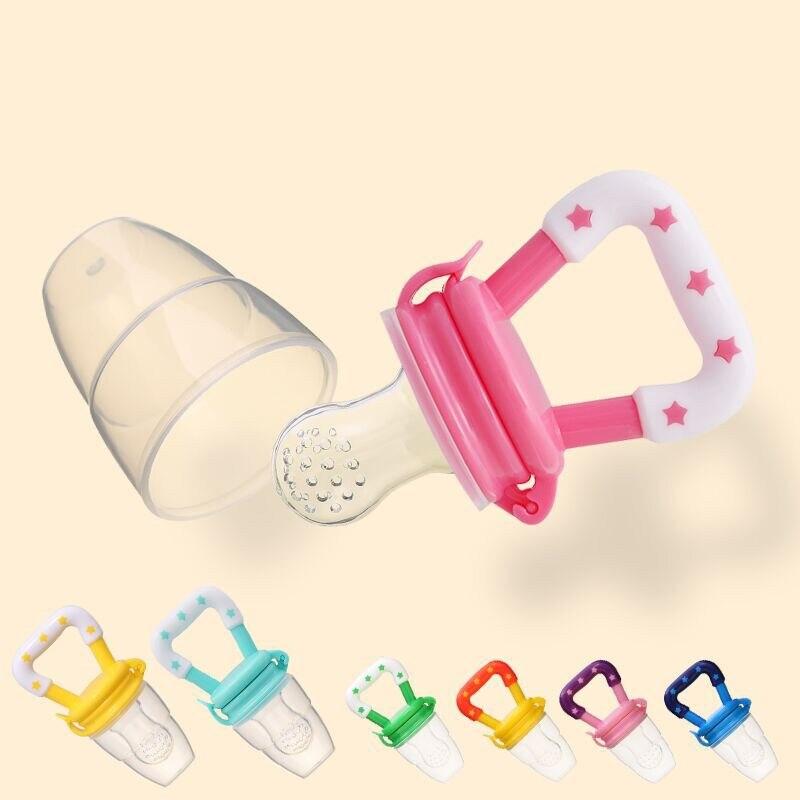 New Fresh Fruit Food Kids Nipple Feeding Safe Milk Feeder for Baby Pacifier Bottles Nipple Teat Nibbler Silicone Baby Bottle