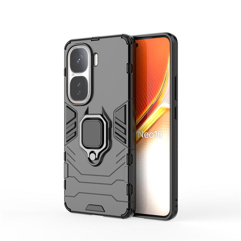 For Vivo iQOO Neo 10 Case Anti-knock Armor Magnetic Suction Stand Full Back Cover Vivo iQOO Neo 10 Case For Vivo iQOO Neo 10 Pro