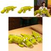 Plush Crocodile Pillow With Large Eyes And Short Plush For Girls Sleep Comfort