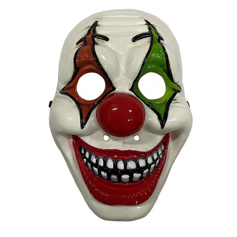 Halloween Horror Mask Spring-eyed Clown Vampire Skull Mask Script Kill Scary Scary Dress Up Props
