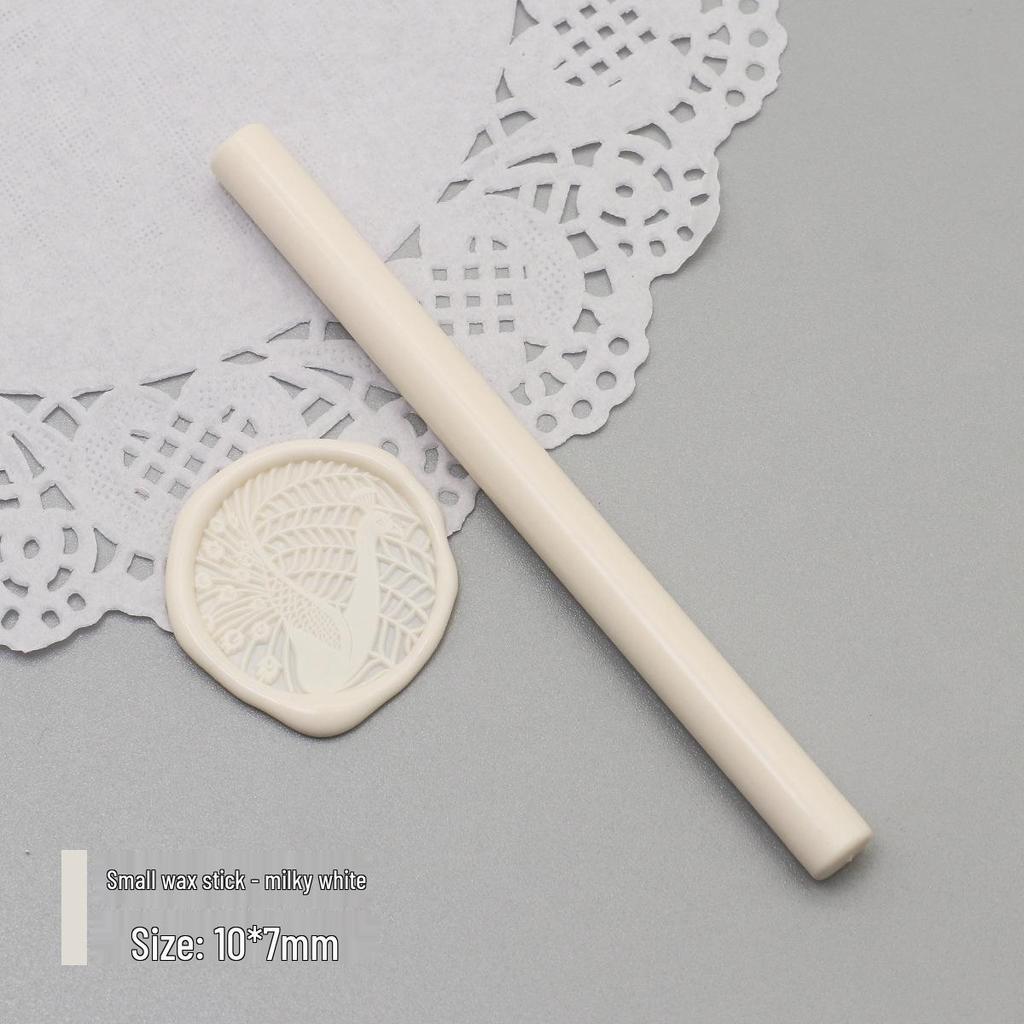 Bețișoare de Ceară de Sigiliu Mat Perlat, 125 Culori, 10x0.7cm, Compatibile cu Pistoale de Ceară, Culori Mixabile