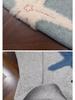 Unisex Korean Lazy Star Embroidered Round Neck Sweater - Casual Autumn/Winter Knit Top