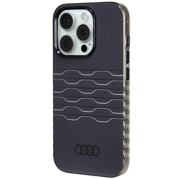 Audi Iml Magsafe Case Iphone 15 Pro 6.1 Czarny/Black Hardcase Au-Imlmip15P-A6/D3-Bk