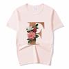 Summer A To Z 26 Alphabet Print Tshirt Cartoon Tees Women Streetwear Funny Casual T
