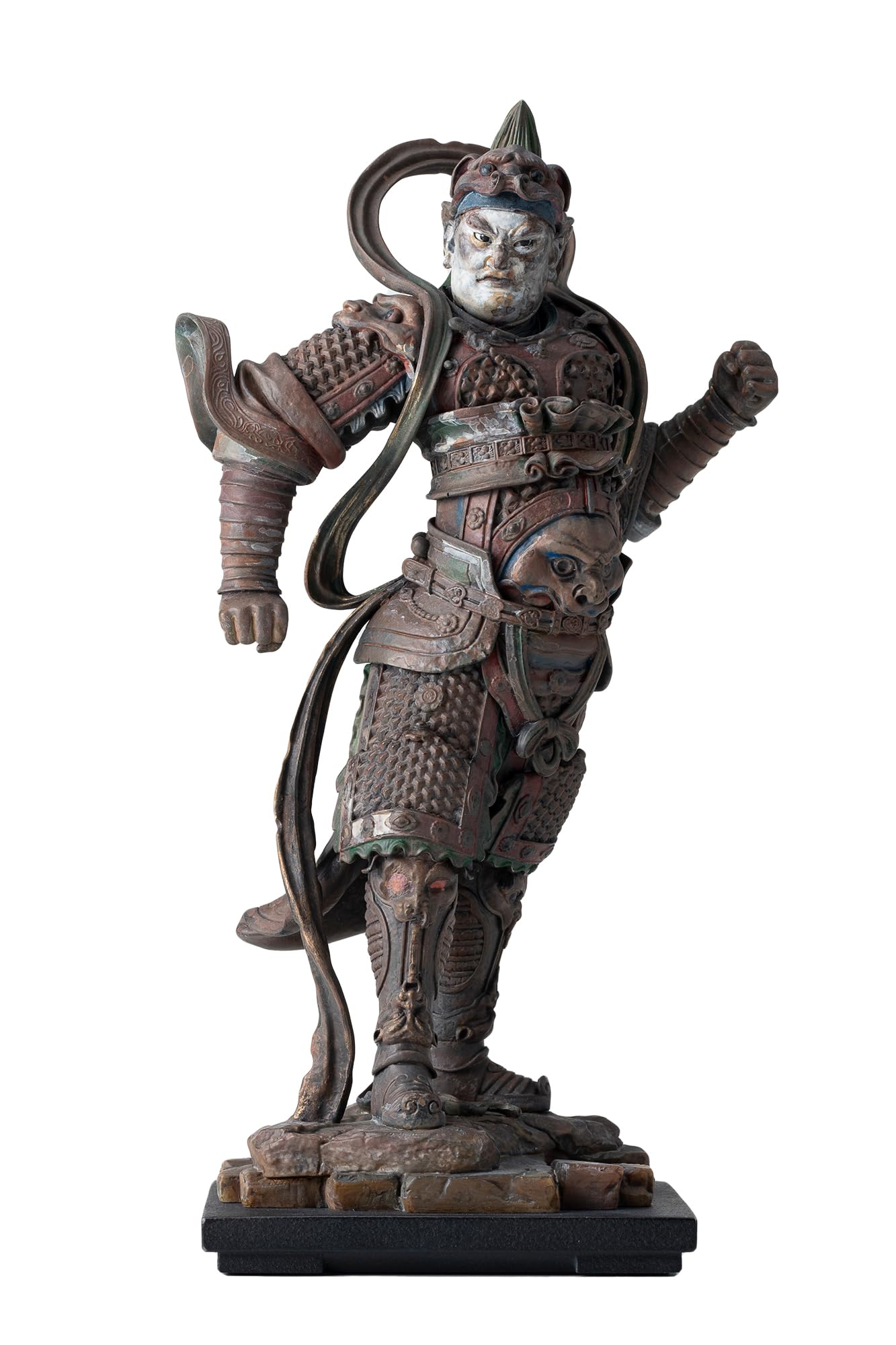 

Isumu TanaCOCORO Idaten Buddha Statue Figure National Treasure Isumu Zochoten Swift Footed tc3799 [Palm] (Idaten)