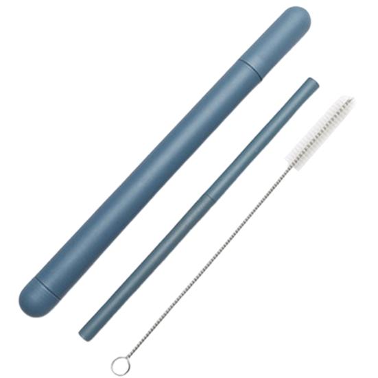 Reusable Milk Straw Straight Tube Rounded Mouth Stir