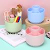 Creative Large-Capacity Rotating Pen Holder for Desktops