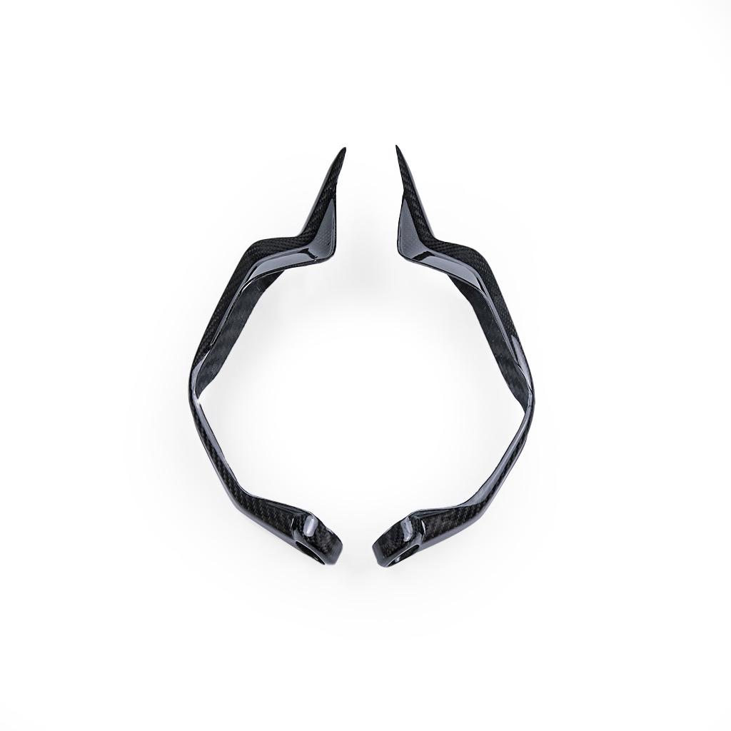 BMW S1000XR Carbon Fiber Handlebar Brake Guard & Side Panel Modification 