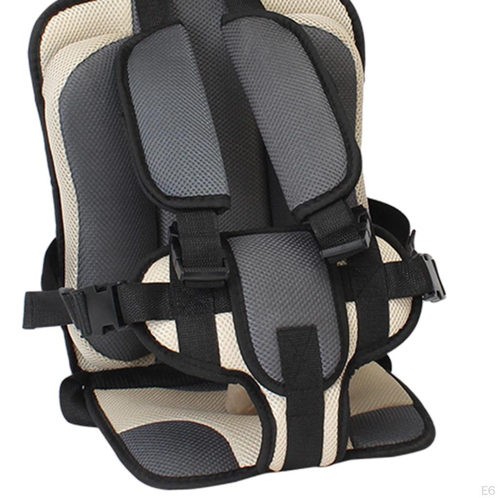 Baby Car Seat Cushion Support Travel Harness Children Cushions Brown
