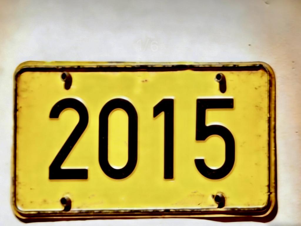 Vintage s Year Number Retro Yellow License Plate Pattern Aluminum Metal Painting High Definition Clear Print Bend Resistant