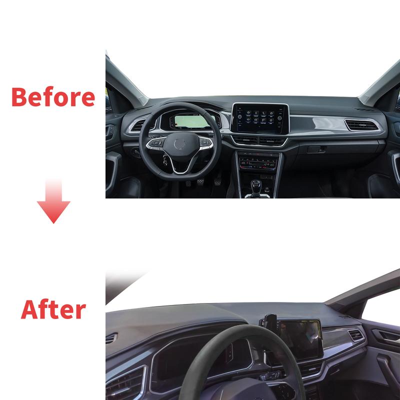 fit for VW T-ROC 2024 2025 TROC T ROC Car Accessories Dashmat Protective Carpet Dashboard Cover Pad DashMat Sunshade